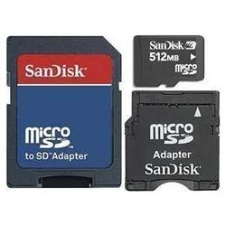 Wireless Emporium, Inc. SanDisk 512MB 3-in-1 microSD/miniSD/SD Kit (WE16507MEMSANMCRO-01)