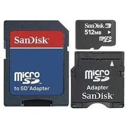 Wireless Emporium, Inc. SanDisk 512MB 3-in-1 microSD/miniSD/SD Kit (WE16687MEMSANMCRO-01)