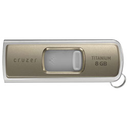 SanDisk Corporation SanDisk Cruzer Titanium 8GB