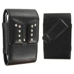 Wireless Emporium, Inc. Sanyo SCP-8500 Katana DLX Studded Premium Vertical Leather Pouch