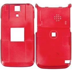 Wireless Emporium, Inc. Sanyo SCP-8500/Katana DLX Trans. Red Snap-On Protector Case Faceplate