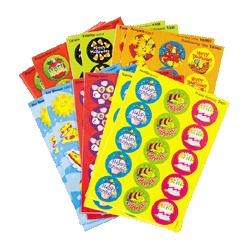 Trend Enterprises Seasons/Holidays Stinky Stickers,Round,Acid-Free,432/Pack (TEIT580)