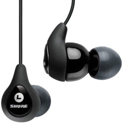 Shure SE110 Sound Isolating Stereo Earphone - - Stereo - Black