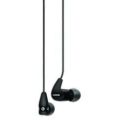 Shure SE210 Noise Isolating Earphones - Black