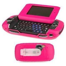 Wireless Emporium, Inc. Sidekick 3 Rubberized Hot Pink Snap-On Protector Case w/Clip