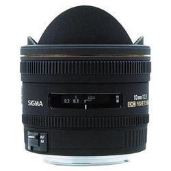 Sigma 10mm F2.8 EX DC HSM Fisheye Lens - 0.3x - 10mm - f/2.8 (477-101)