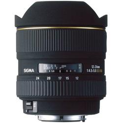 Sigma 12-24mm F4.5-5.6 EX DG Aspherical HSM Super Wide-Angle Zoom Lens - 0.14x - 12mm to 24mm - f/4.5 to 5.6 (200109)