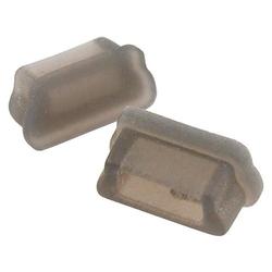 Eforcity Silicone Mini 5 Pin Plug for Motorola V3, 2 PC Smoke