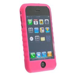 Eforcity Silicone Skin Case for Apple iPhone, Hot Pink
