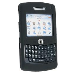 Eforcity Silicone Skin Case for Blackberry 8800, Black by Eforcity