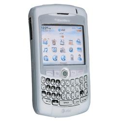 Eforcity Silicone Skin Case for Blackberry Curve 8300, White by Eforcity