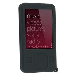 Eforcity Silicone Skin Case for Microsoft Zune Gen2 80G, Black by Eforcity