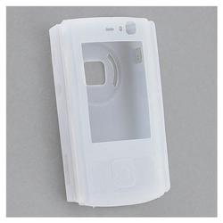 Eforcity Silicone Skin Case for Nokia N95 , White