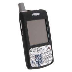 Eforcity Silicone Skin Case for Treo 650 / 700w , Black