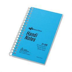 Rediform Office Products Single Wirebound Memo Book, 5 x 3, Narrow Rule, Side Opening, 60 Sheets (RED31220)