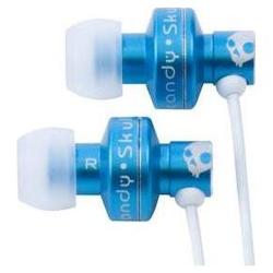 Skullcandy Full Metal Jacket SCFMJ Blue 9mm Earbuds