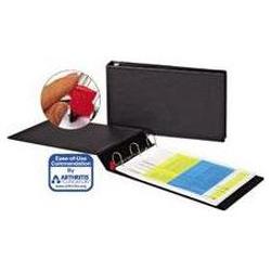 Cardinal Brands Inc. Slant D® Binder, EasyOpen™, Reference, 11 x 17, 1 1/2 , Black (CRD12122)