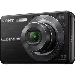 SONY DIGITAL STILL CAMERA ACCESSORI Sony Cyber-shot DSC-W120 Digital Camera - Black - 16:9 - 2x Digital Zoom - 2.5 Active Matrix TFT Color LCD