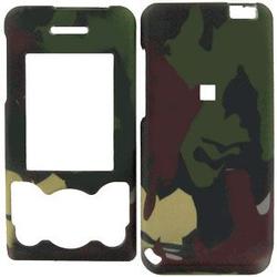 Wireless Emporium, Inc. Sony Ericsson W580i Army Camoflauge Snap-On Protector Case Faceplate