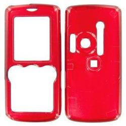 Wireless Emporium, Inc. Sony Ericsson W810 Trans. Red Snap-On Protector Case Faceplate