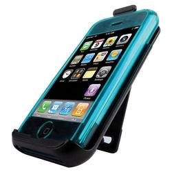 Speck Products See-Thru Sleek Hard Shell Holster Bag for iPhone - Polycarbonate - Aqua