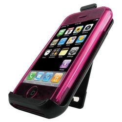 Speck Products See-Thru Sleek Hard Shell Holster Bag for iPhone - Polycarbonate - Pink