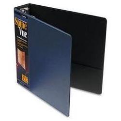 Cardinal Brands Inc. SpineVue® Round Ring View Binder, 2 Capacity, Navy (CRD16802)