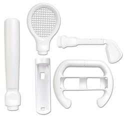 Generic Sport Kit for Wii (Baseball/Racquet/Golf Club/Racing Grip)