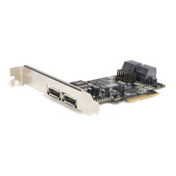 STARTECH.COM StarTech 4 Port PCI Express x4 SATA II Card