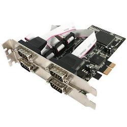 STARTECH.COM StarTech.com 4 Port PCI Express Serial Card - 4 x 9-pin DB-9 Male