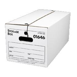 Sparco Products Storage File, Economy Legal Size, White (SPR21647)