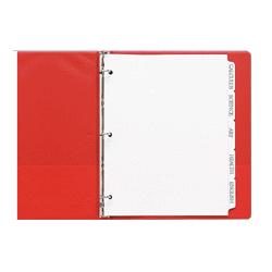 Sparco Products Straight Collated Index Dividers, 5 Tabs, Unpunched (SPR21002)