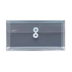 Sparco Products String A Long Poly Hide Envelope, Top Open, 5 x7 , Clear (SPR02293)
