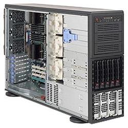SUPERMICRO COMPUTER Supermicro SuperChassis SC748TQ-R1200B Chassis - Rack-mountable, Tower - Black