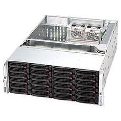 SUPERMICRO COMPUTER Supermicro SuperChassis SC846TQ-R900B Chassis - Rack-mountable, Tower - Black