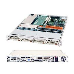 SUPERMICRO Supermicro SuperServer 6014P-8B Barebone System - Intel E7520 - Socket 604, Socket 604, Socket 604 - Xeon, Xeon LV - 800MHz Bus Speed - 24GB Memory Support - DV