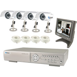Swann DVR4-Pro-Net Maxi Pro Kit w/4 CCTV Cameras & 8.4 LCD Monitor