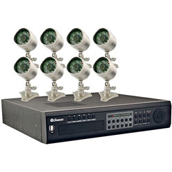 Swann SW244-X6B DVR16-8500AI BulldogCam Kit w/ 16-Channel 250GB DVR 8 Indoor/Outdoor Cameras