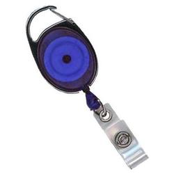 BRADY PEOPLE ID - CIPI TRANSLUCENT BLUE PREMIER BADGE REEL CL