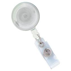 BRADY PEOPLE ID - CIPI TRANSLUCENT CLEAR BADGE REEL CLEAR STR