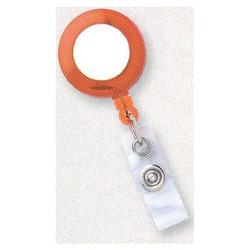 BRADY PEOPLE ID - CIPI TRANSLUCENT ORANGE BADGE REEL CLEAR ST (2120-3655)