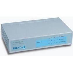 TRENDNET - BUSINESS CLASS TRENDnet TE100-S55Eplus Ethernet Switch - 5 x 10/100Base-TX LAN