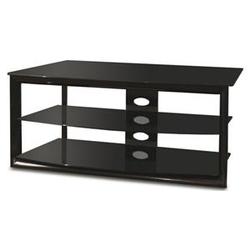 Techcraft MC4832B TV Stand - Metal, Glass - Black