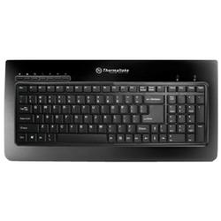 THERMALTAKE Thermaltake Soprano Aluminum Keyboard - USB - Black