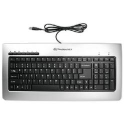 THERMALTAKE Thermaltake Soprano Aluminum Keyboard - USB - Silver