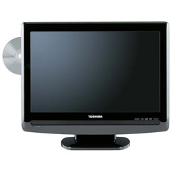 TOSHIBA-CE Toshiba 19LV505 - 19 Widescreen LCD HDTV w/ Built-in DVD Player - 800:1 Contrast Ratio - 5ms Response Time
