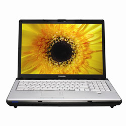 Toshiba PSPBUU-01900J Satellite X205-SLI2 17 Notebook Intel Core 2 Duo T8100 2.1GHz / 2GB RAM / 320GB Hard Drive / Dual GeForce 8600M GT / HD DVD-ROM/DVD R/RW