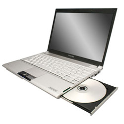 Toshiba Portege R500-S5004 Notebook Intel Centrino Duo Core 2 Duo U7600 1.2GHz - 12.1 WXGA - 2GB DDR2 SDRAM - 64GB - DVD-Writer (DVD-RAM/ R/ RW) - Wi-Fi, Gigab