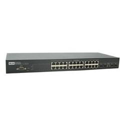TRANSITION NETWORKS Transition Networks 24-Port Remotely Managed Switch - 4 x SFP (mini-GBIC) Shared - 20 x 10/100/1000Base-T LAN, 4 x 10/100/1000Base-T
