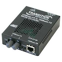 TRANSITION NETWORKS Transition Networks Just Convert-IT 100BASE-TX to 100BASE-FX Stand-Alone Media Converter - 1 x RJ-45 , 1 x ST - 100Base-TX, 100Base-FX (J/FE-CF-04-NA)